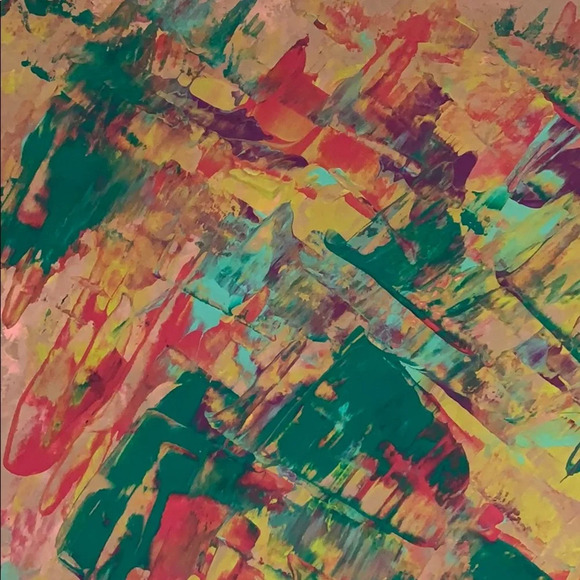 Original - Teal, magenta, pink, aqua, lime & blue - Picture 2 of 6